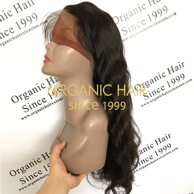 Free part natural full lace wigs human hair wholesale price in Chinese factory A47